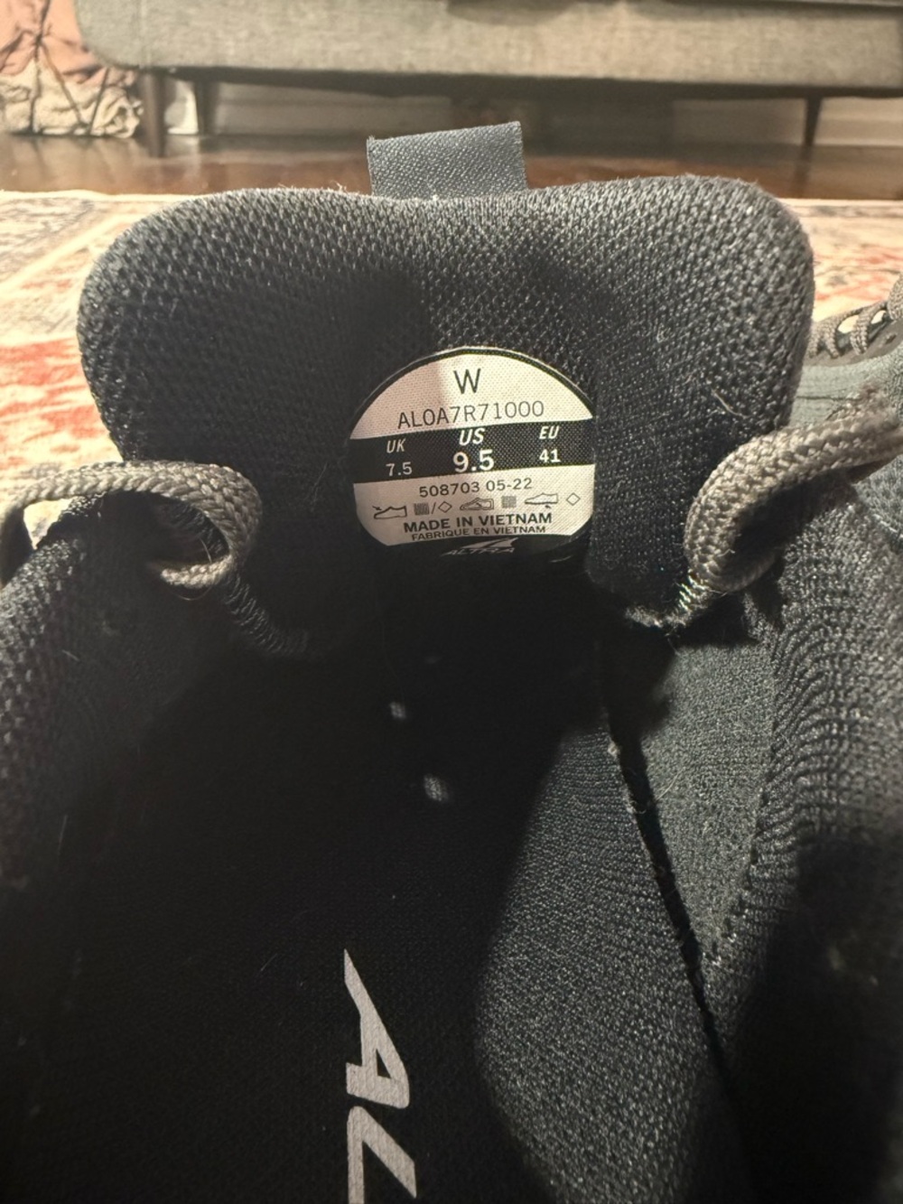 Altra Women’s Escalante 3 - Dark Gray Knit Athletic Running Shoes - size 9.5 - Picture 6 of 6